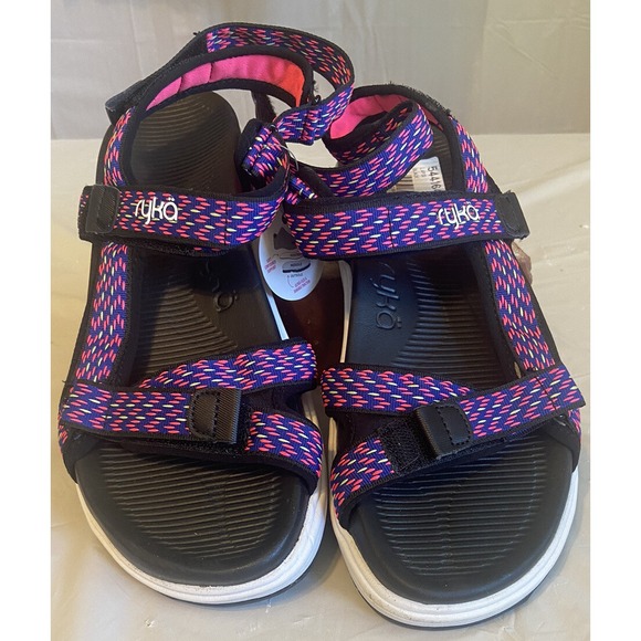 Ryka Shoes - Womens Ryka Hot Pink Strappy Sandals-Comfort Surround System- Brand New- Size- 9